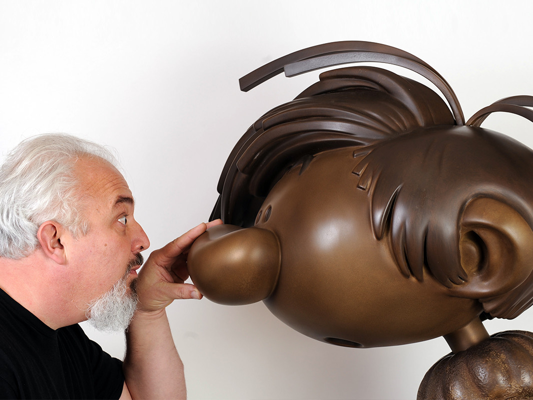 Gaston Lagaffe lifesize