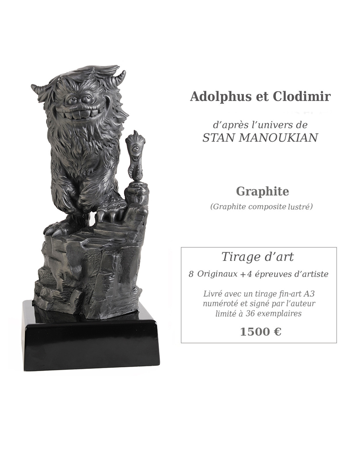 Adolphus et Clodimir - Version graphite
