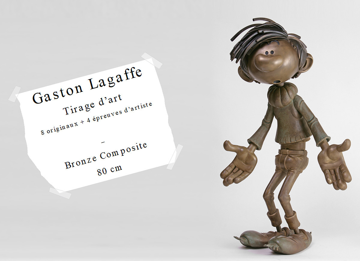 gaston tirage d'art horizontal