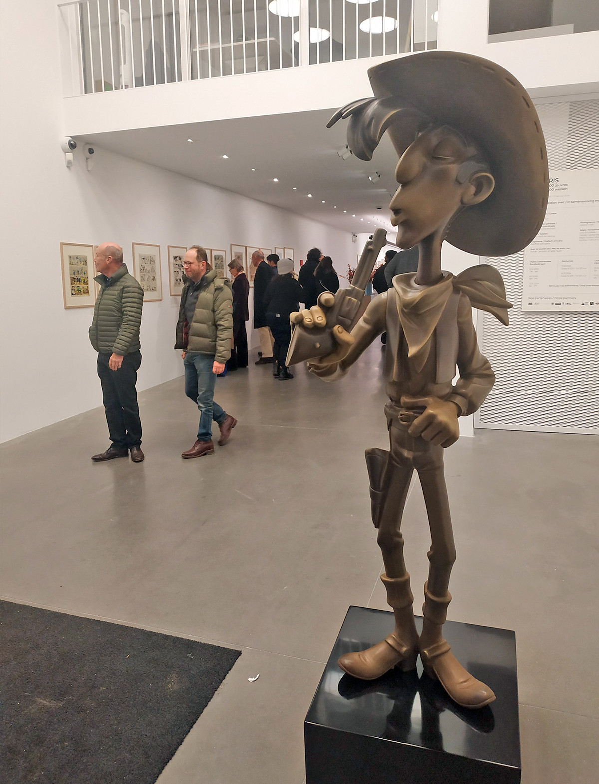 verticale - exposition 100 ans MORRIS 