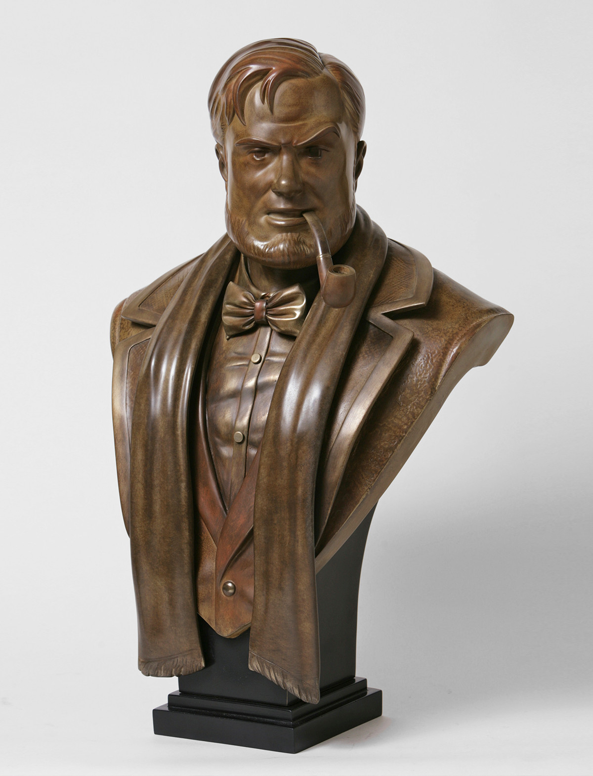 Mortimer - Le buste en bronze composite