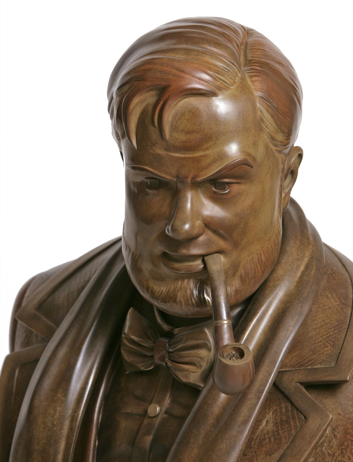 Mortimer - Le buste en bronze composite