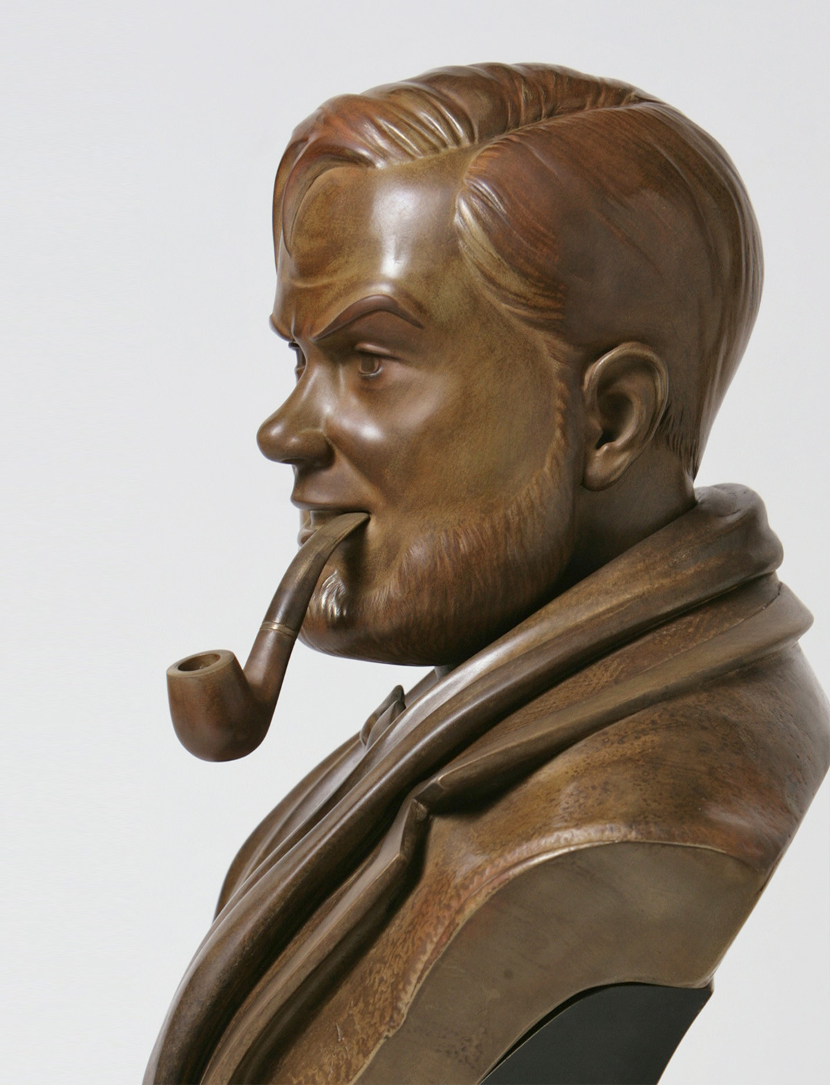 Mortimer - Le buste en bronze composite