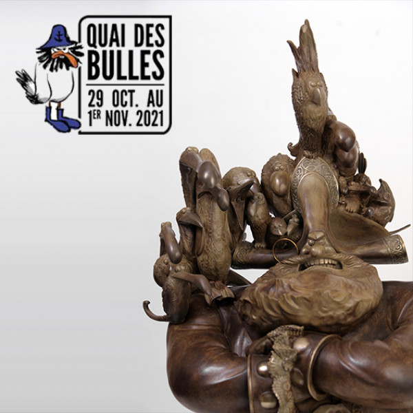  Balbuzar - exposition Pillot à Quai des bulles - St Malo 